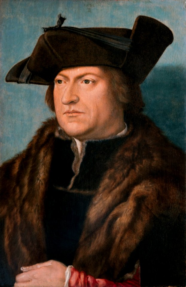 Albrecht Dürer - A Man in a Fur Coat - P21n10 - Isabella Stewart Gardner Museum