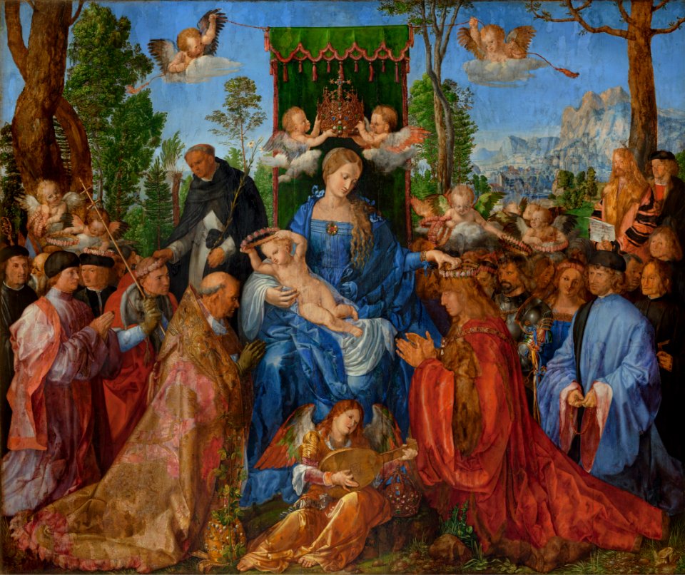 Albrecht Dürer - Das Rosenkranzfest (1506)