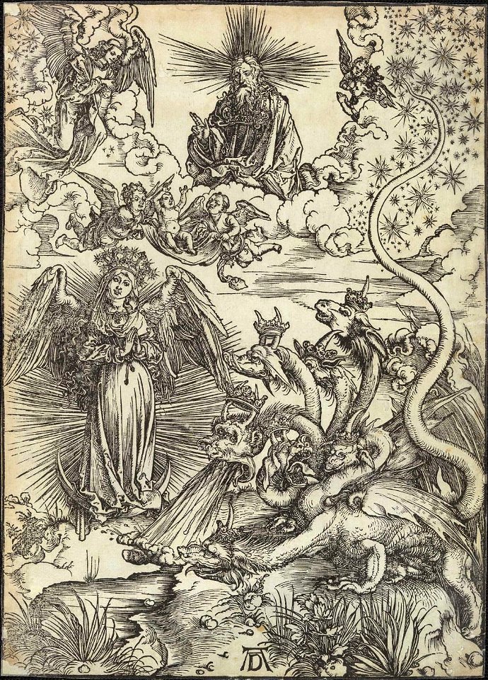 Albrecht Dürer - A Mulher Revestida de Sol