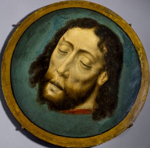 Albrecht Bouts - Head of St John the Baptist (Matthew 14-6-12, Mark 6-21-29) - M.Ob.845 MNW - National Museum in Warsaw. Free illustration for personal and commercial use.