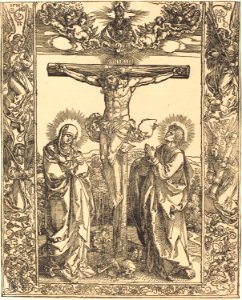 Albrecht Dürer - Christ on the Cross (NGA 1943.3.3681)