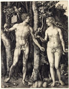 Albrecht Dürer - Adam and Eve - Google Art Project