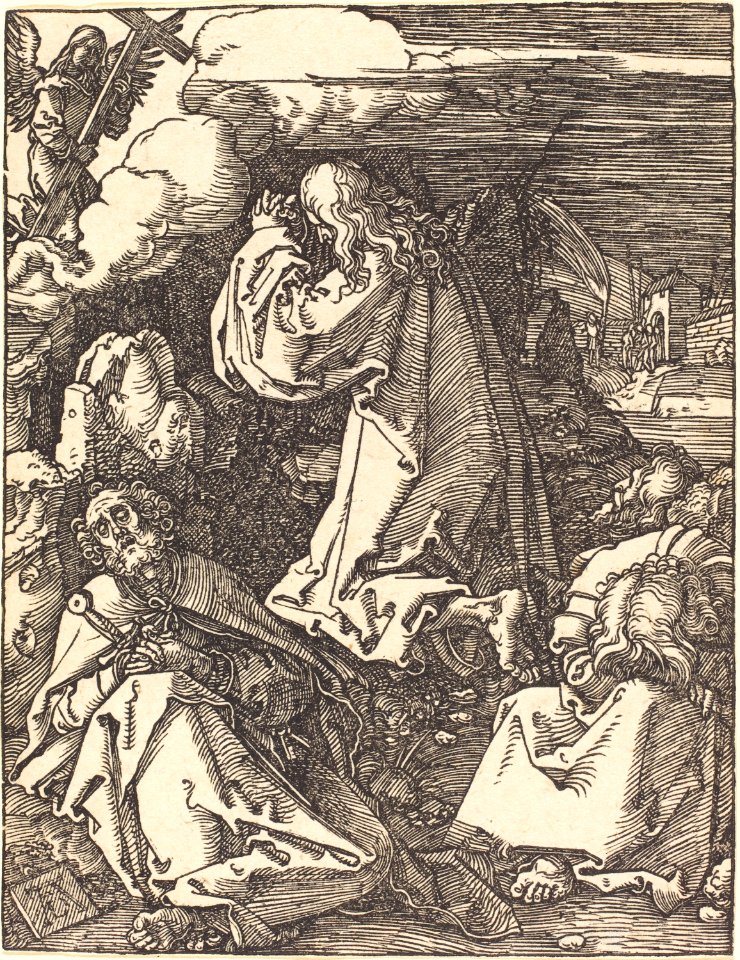 Albrecht Dürer - Christ on the Mount of Olives (NGA 1943.3.3642)