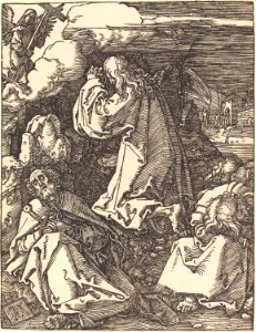 Albrecht Dürer - Christ on the Mount of Olives (NGA 1943.3.3642)