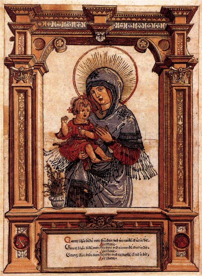 Albrecht Altdorfer - The Beautiful Virgin of Regensburg - WGA00231