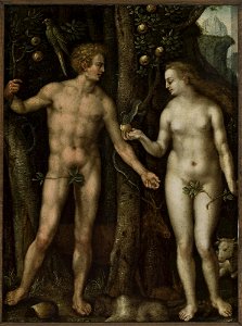 Albrecht Dürer - Adam and Eve - M.Ob.277 - National Museum in Warsaw