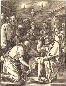 Albrecht Dürer - Christ Washing the Feet of the Disciples (NGA 1943.3.3641)