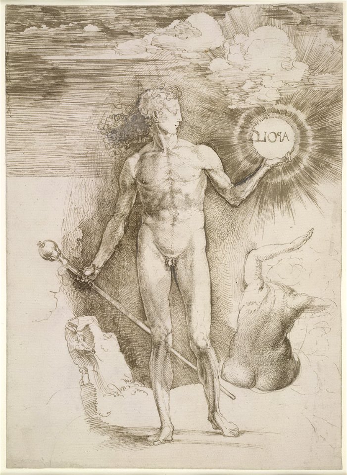 Albrecht Dürer - Apollo with the Solar Disc - WGA7055