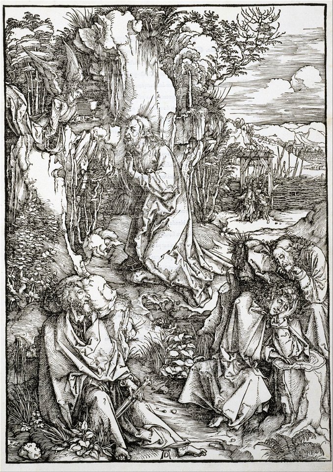 Albrecht Dürer - Agony in the Garden - Google Art Project (cQFhYtiGsuhF A)