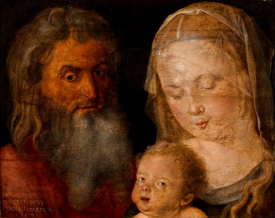 Albrecht Dürer - De heilige familie - 2447 (OK) - Museum Boijmans Van Beuningen