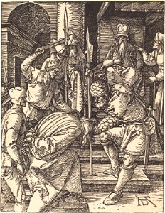 Albrecht Dürer - Christ before Annas (NGA 1943.3.3644)