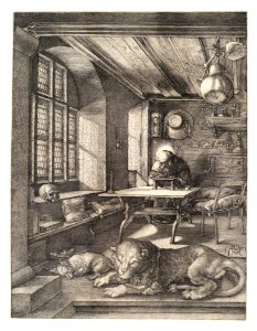 Albrecht durer saint jerome in his study 071352)