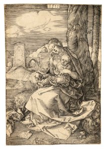 Albrecht durer the virgin and child with the pear 105905)