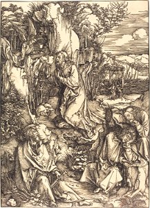 Albrecht Dürer - Christ on the Mount of Olives (NGA 1943.3.3568)