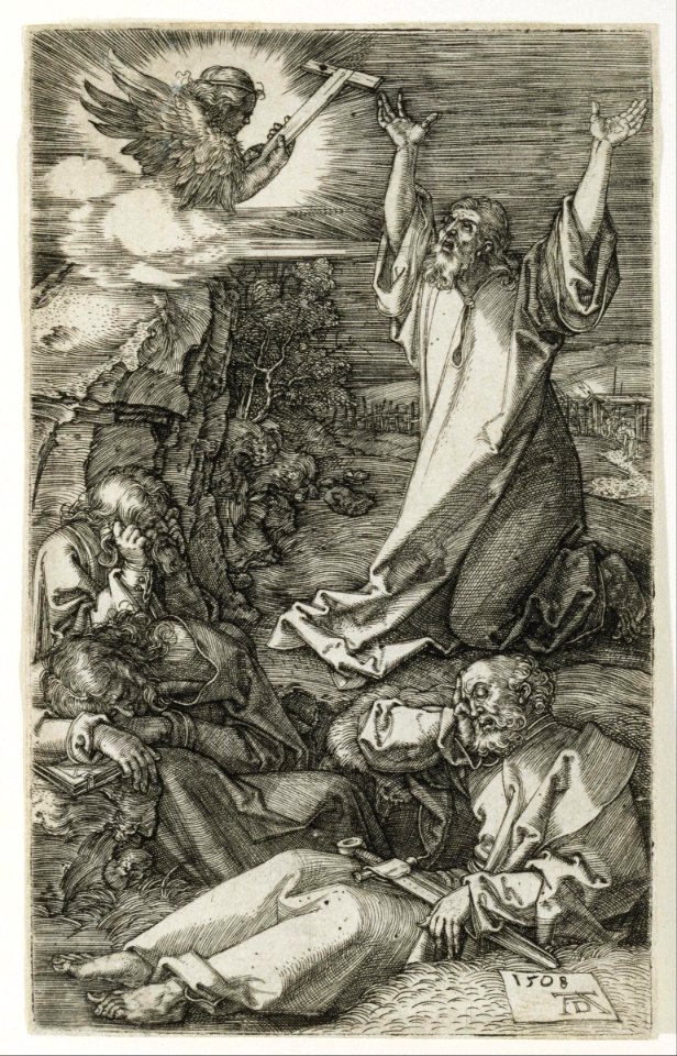 Albrecht Dürer - Christ on the Mount of Olives - Google Art Project