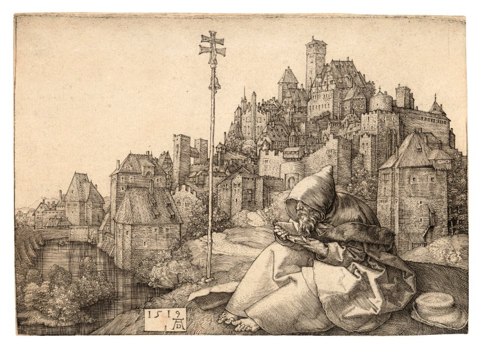 Albrecht durer saint anthony reading 105922)
