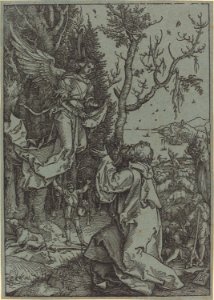 Albrecht Dürer - Joachim and the Angel (NGA 1988.18.1)