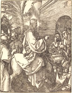 Albrecht Dürer - Christ's Entry into Jerusalem (NGA 1943.3.3638)