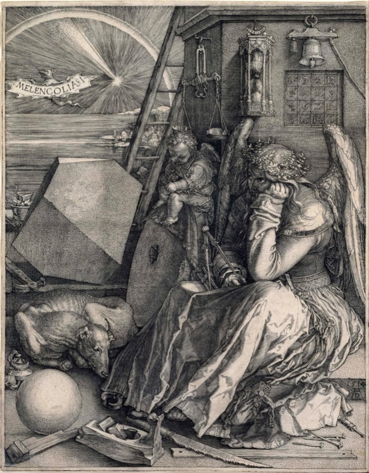 Albrecht Dürer - Melencolia I - Google Art Project (465009)