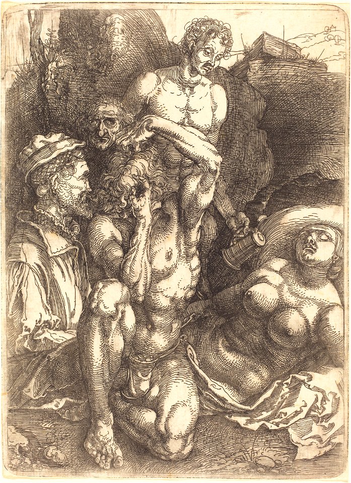 Albrecht Dürer - Desperate Man (NGA 1943.3.3531)
