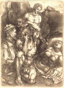 Albrecht Dürer - Desperate Man (NGA 1943.3.3531)