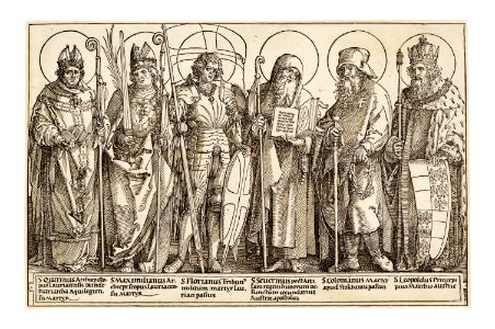Albrecht durer the patron saints of austria110301)