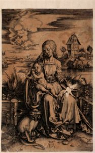 Albrecht Dürer - La Virgen con el Niño