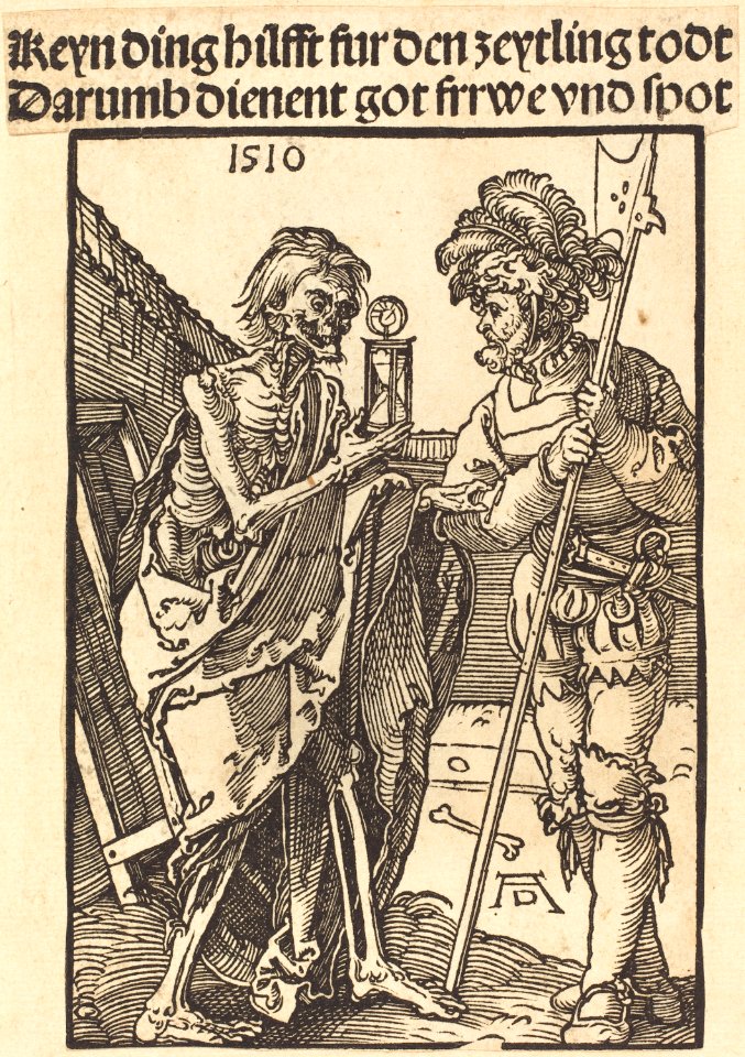 Albrecht Dürer - Death and the Lansquenet (NGA 1943.3.3612)