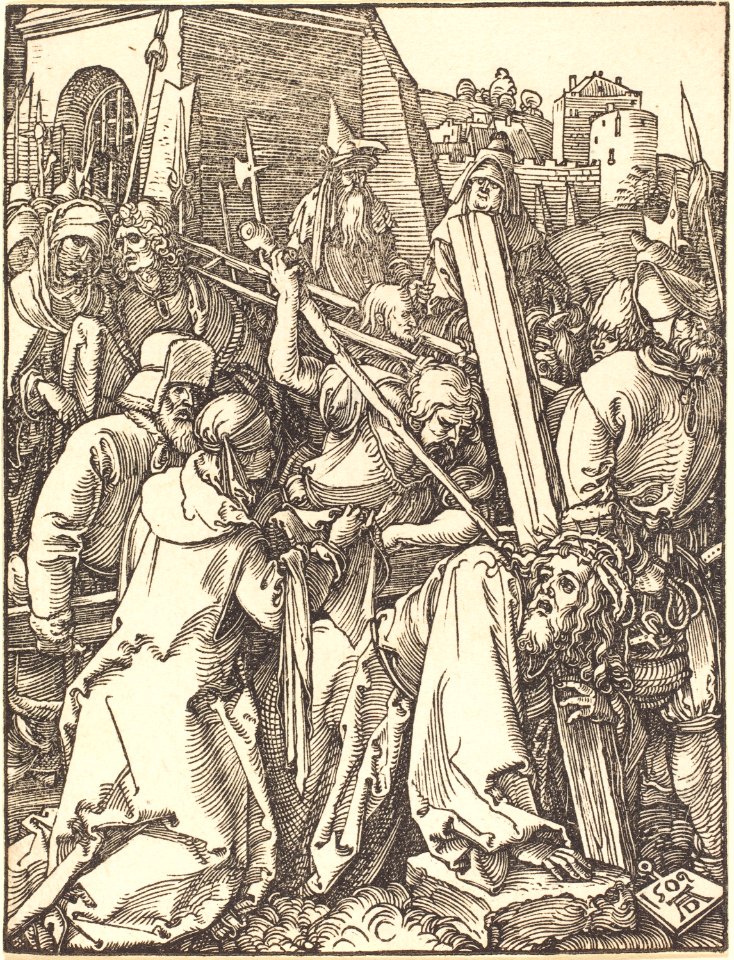 Albrecht Dürer - Christ Carrying the Cross (NGA 1943.3.3653)