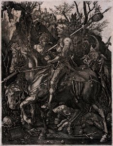 Albrecht Dürer - El caballero, la muerte y el diablo