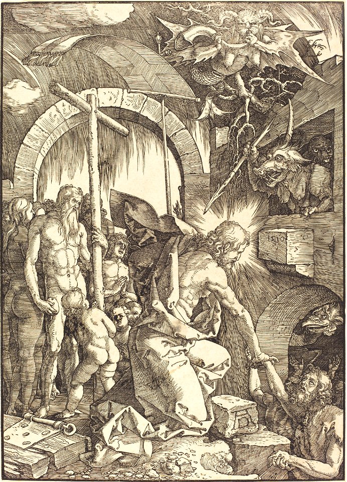 Albrecht Dürer - Christ in Limbo (NGA 1943.3.3627)