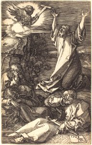 Albrecht Dürer - Christ on the Mount of Olives (NGA 1943.3.3499)