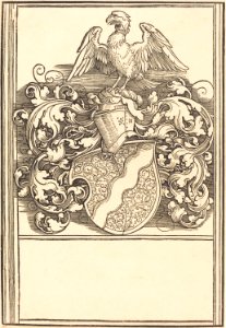 Albrecht Dürer - Coat of Arms of Michael Behaim (NGA 1943.3.3608)