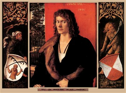 Albrecht Dürer - Portrait of Oswolt Krel - WGA6933