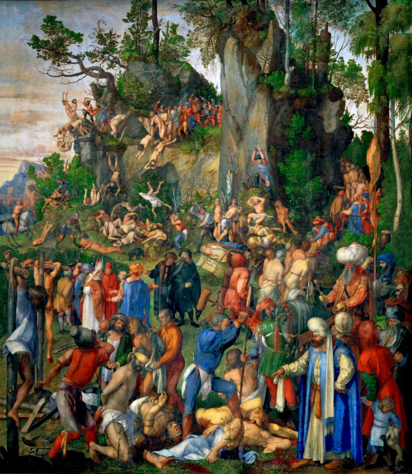 Albrecht Dürer - Marter der zehntausend Christen (Yorck Project)