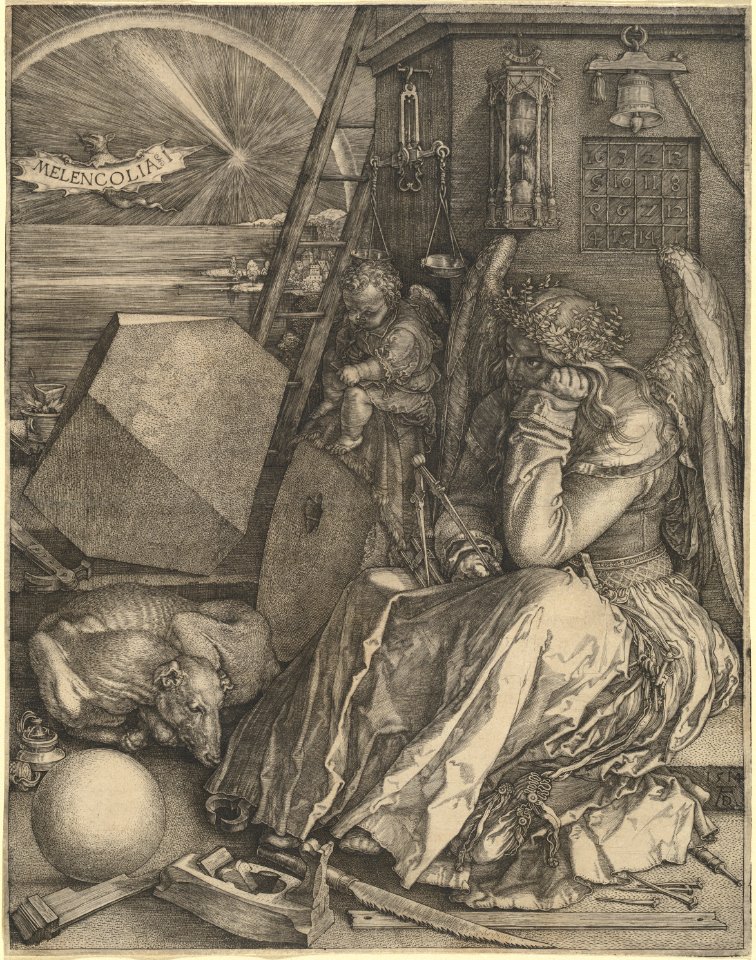 Albrecht Dürer - Melencolia I (NGA 1949.1.17)