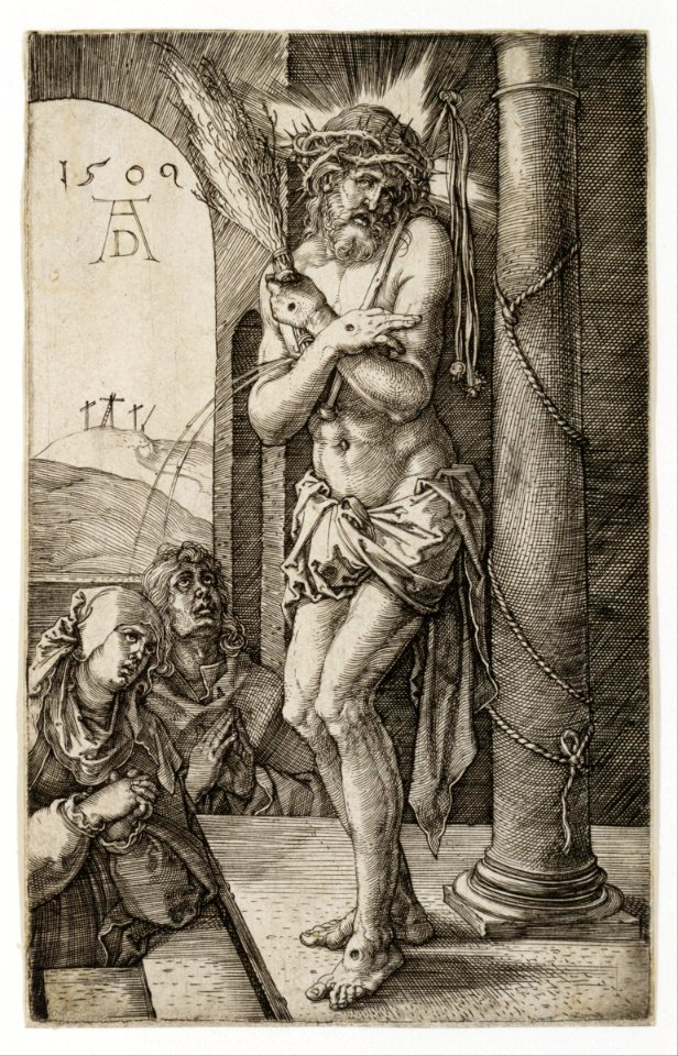 Albrecht Dürer - Man of Sorrows - Google Art Project