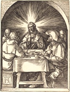Albrecht Dürer - Christ in Emmaus (NGA 1943.3.3664)