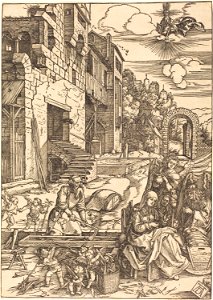 Albrecht Dürer - Sojourn of the Holy Family in Egypt (NGA 1943.3.3589)