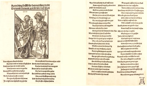 Albrecht Dürer - Death and the Lansquenet (NGA 1948.11.61)