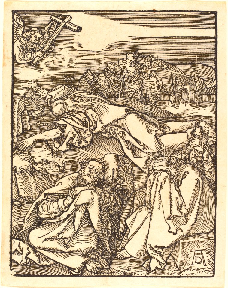 Albrecht Dürer - Christ on the Mount of Olives (NGA 1943.3.3670)