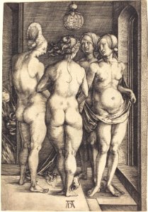 Albrecht Dürer - Four Naked Women (NGA 1943.3.3462)