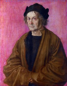 Albrecht Dürer - Portrait of Dürer's Father at 70FXD