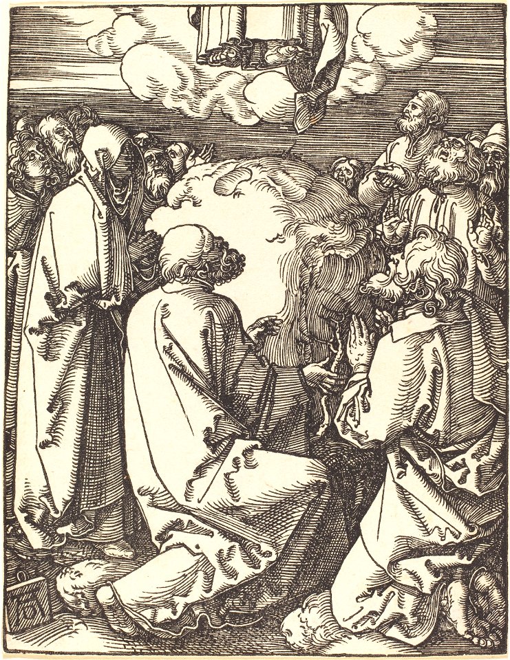 Albrecht Dürer - The Ascension (NGA 1943.3.3666)
