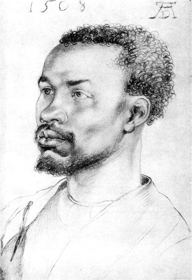 Albrecht Dürer - Head of a Negro - WGA7069