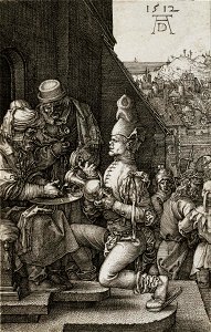 Albrecht Dürer - Pilate Washing His Hands - Google Art Project