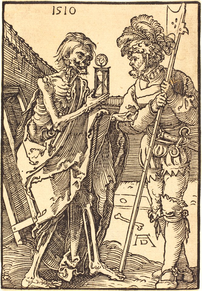 Albrecht Dürer - Death and the Lansquenet (NGA 1943.3.3611)
