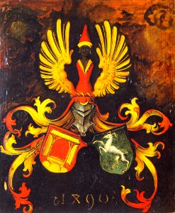 Albrecht Dürer - Marriage Coat of Arms of the Families Duerer and Holper