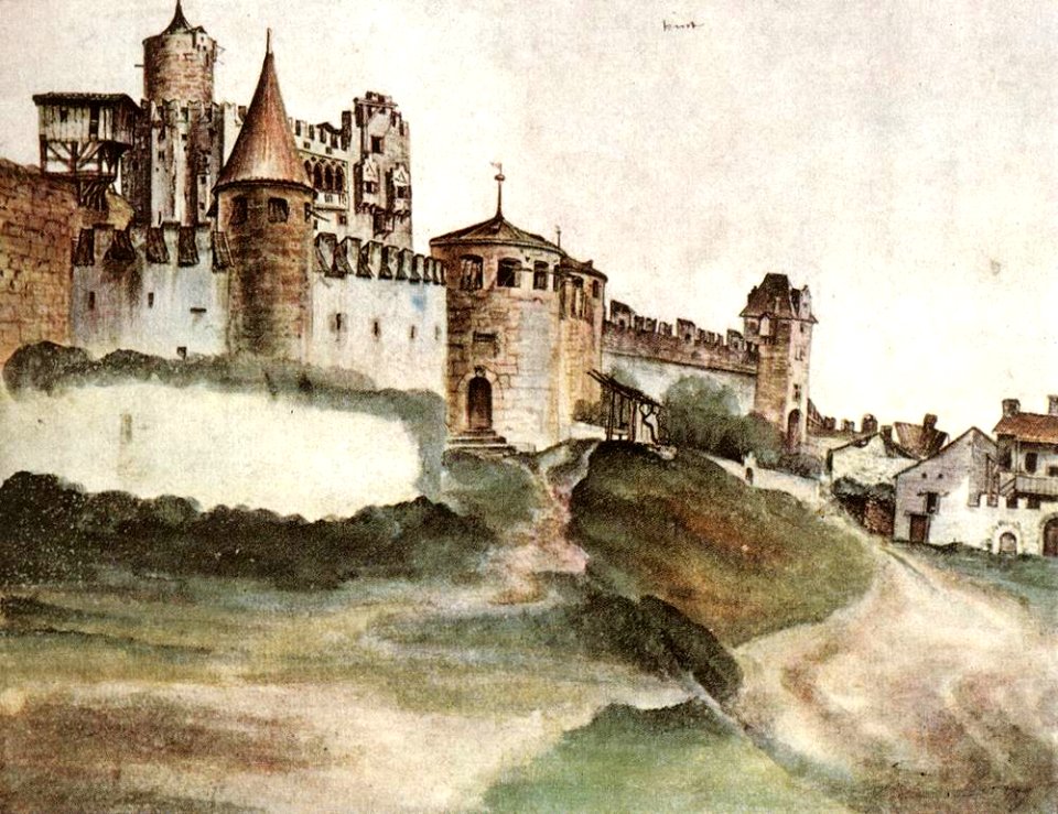 Albrecht Dürer - The Castle at Trento - WGA7355