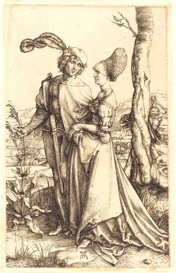 Albrecht Dürer - Promenade (NGA 1943.3.3458)